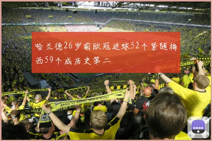 哈兰德26岁前欧冠进球52个紧随梅西59个成历史第二